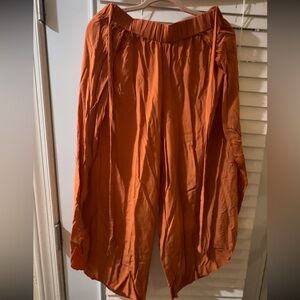 Parachute side split pants